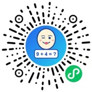 皮嘟嘟口算小程序二维码，扫码即可使用